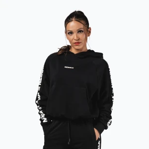 Bluza damska NEBBIA Off-Duty Hoodie black