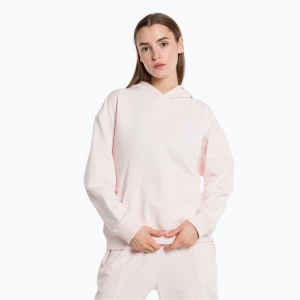 Bluza damska New Balance Athletics Nature State French Terry Hoodie washed pink