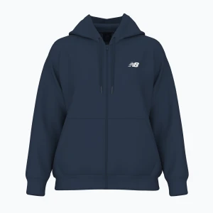 Zdjęcie produktu Bluza damska New Balance Fleece Logo Full Zip athletic nb navy