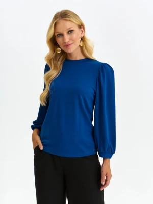 Bluza damska niebieska - SBL1242NI bluza nierozpinana - TOP SECRET - Odzieżowy sklep internetowy TOP SECRET