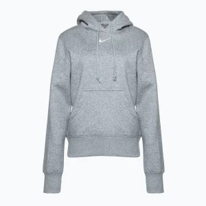 Bluza damska Nike Sportswear Phoenix Fleece dark grey heather/sail