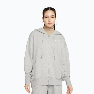 Bluza damska Nike Sportswear Phoenix Fleece dark grey heather/sail