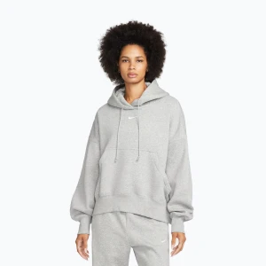 Bluza damska Nike Sportswear Phoenix Fleece Oversized dark grey heather/sail