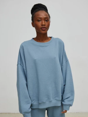 Bluza damska o kroju regular fit w kolorze BLUE MARINA- PHENIX-UNI Marsala