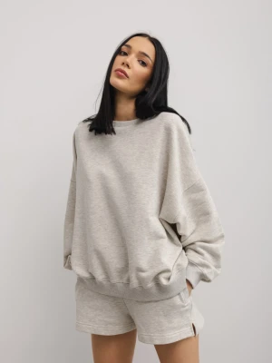 Bluza damska o kroju regular fit w kolorze SILVER MOON - PHENIX-UNI Marsala