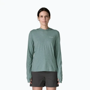Bluza damska Patagonia Capilene Cool Sun Hoody nouveau green/blue sage x-dye