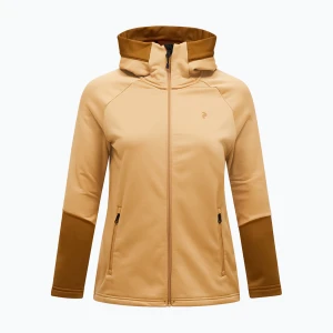 Bluza damska Peak Performance Rider Essentials sierra sand / earthy summit Beżowy