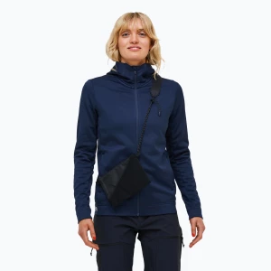 Bluza damska Peak Performance Rider Tech Zip Hood blue shadow