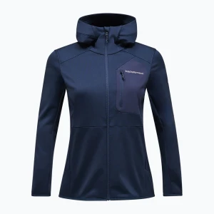 Bluza damska Peak Performance Utility Light Zip blue shadow