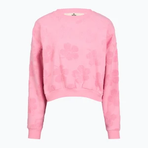 Bluza damska Rip Curl Paradise Terry Crew pink