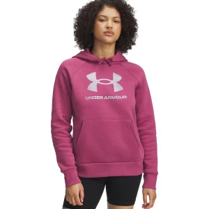 Zdjęcie produktu Bluza damska Rival Fleece Shimmer Hoody Under Armour Różowy