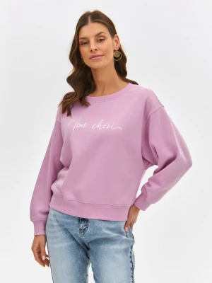 Bluza damska różowa - SBL1275RO bluza nierozpinana - TOP SECRET - Odzieżowy sklep internetowy TOP SECRET