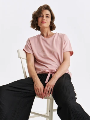 Bluza damska różowa - SBL1299RO bluza nierozpinana - TOP SECRET - Odzieżowy sklep internetowy TOP SECRET