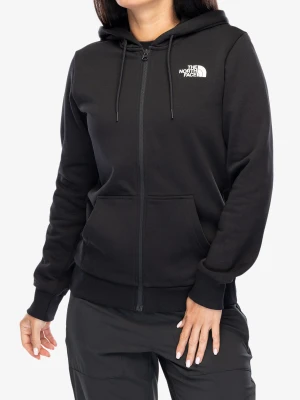 Bluza damska rozpinana The North Face Simple Dome Full Zip Hoodie - tnf black