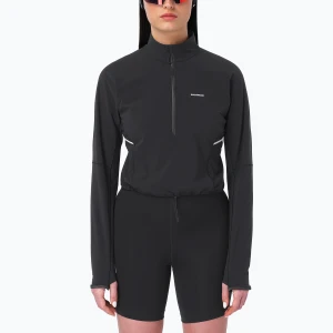 Bluza damska Salomon Sense Aero Hybrid CP PLVR deep black