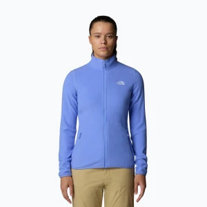 Bluza damska The North Face 100 Glacier FZ virtual blue
