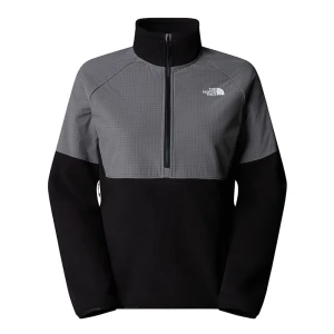 Bluza damska The North Face Glacier 1 / 2 Zip Fleece 0A89JBAFI1 - czarno-szara