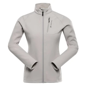 Bluza damska turystyczna Morwa beżowa Alpine Pro