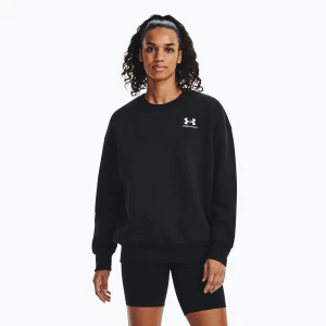 Bluza damska Under Armour Icon Fleece Crew black/white