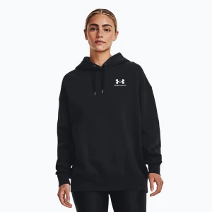 Zdjęcie produktu Bluza damska Under Armour Icon Fleece Hoodie black/white