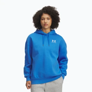 Bluza damska Under Armour Icon Fleece Hoodie blue atlantis / white