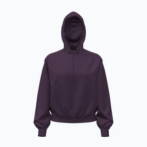 Bluza damska Under Armour Icon Fleece HZ Hoodie purple echo / purple echo Fioletowy