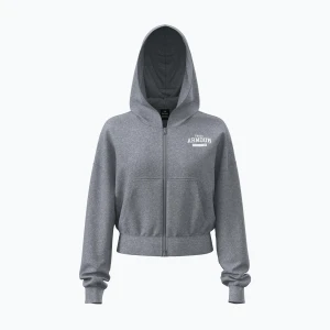 Bluza damska Under Armour Icon Fleece Nov FZ mod gray light heather/white