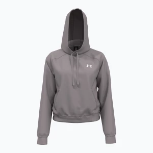 Bluza damska Under Armour Pro Fleece Hoodie tetra gray/white