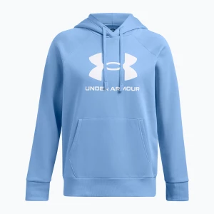 Bluza damska Under Armour Rival Fleece Big Logo Hoody horizon blue/white