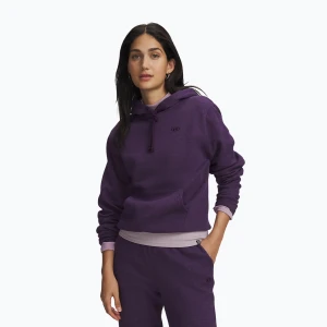 Bluza damska Under Armour Rival Fleece Hoodie purple echo light heather / purple echo Fioletowy