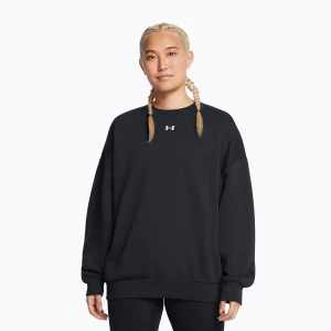 Bluza damska Under Armour Rival Fleece OS Crew black/white