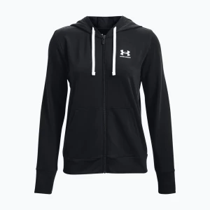 Bluza damska Under Armour Rival Terry FZ Hoodie black/white