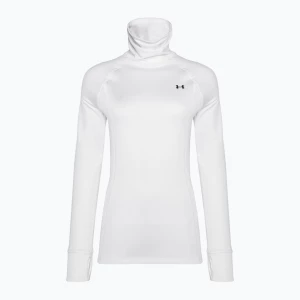 Bluza damska Under Armour Train CW Funnel Neck white/black