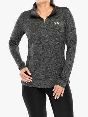 Bluza damska Under Armour UA Tech Twist 1/2 Zip - black/white