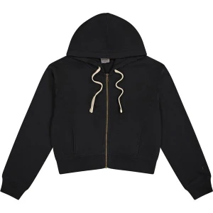 Zdjęcie produktu Bluza damska Vintage Wash Cropped Full-Zip Champion Czarny