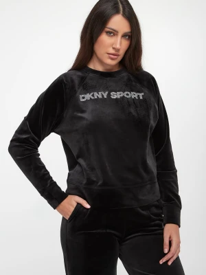 Zdjęcie produktu Bluza damska welurowa DKNY