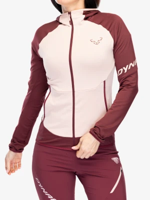 Bluza damska z kapturem Dynafit Transalper Light PTC Hoody - burgundy