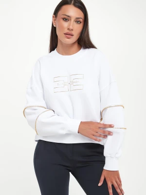Bluza damska z zamkami ELISABETTA FRANCHI