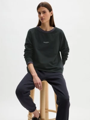 Bluza DfC o luźnym kroju, barwiona w masie Marc O'Polo modrá