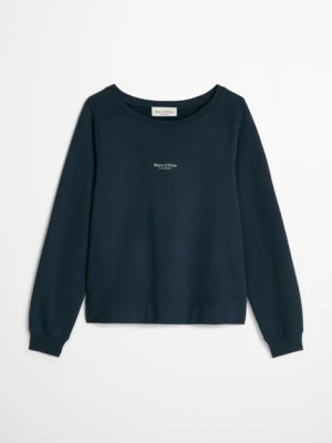 Bluza o luźnym kroju, barwiona w całości Marc O'Polo červená