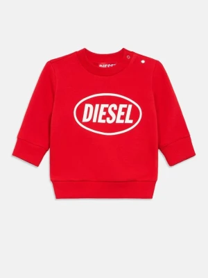 Bluza Diesel ciemnoczerwony