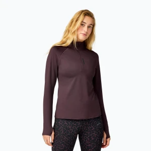 Bluza do biegania damska Brooks Dash 1 / 2 Zip 3.0 brown