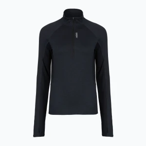 Bluza do biegania damska HOKA Skyform Half Zip black heather