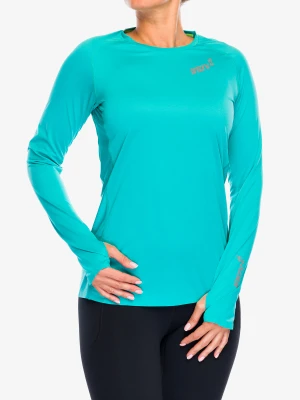 Bluza do biegania damska Inov-8 Base Elite LS - teal