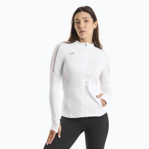 Bluza do biegania damska Joma R-City Full Zip white