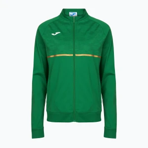 Bluza do biegania damska Joma Record III Full Zip green