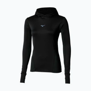 Bluza do biegania damska Mizuno Active Warm Hooded black