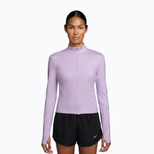 Bluza do biegania damska Nike Swift Dri-Fit Full Zip Mid-Layer violet mist