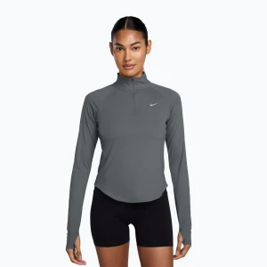 Bluza do biegania damska Nike Tempo Dri-Fit 1 / 4 Zip cool grey