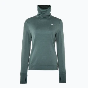 Bluza do biegania damska Nike Therma-FIT Swift Element vintage green/reflective silver